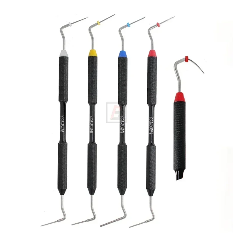 4Pcs/Pack Dental Endo Hand Plugger Fill Instrument NITI Tip #0 #1 #2 Dentist Dentistry Tools Cleaning Tools Laboratorio Dental