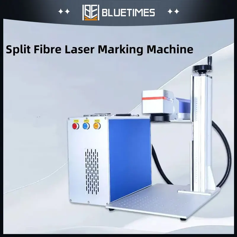 

BLUETIMES 30w Fiber Laser Marking Machine Split Type Engraver Fiber Laser Engraving Machine DIY Jewelry,Gold,Silver,Ring, Bracel