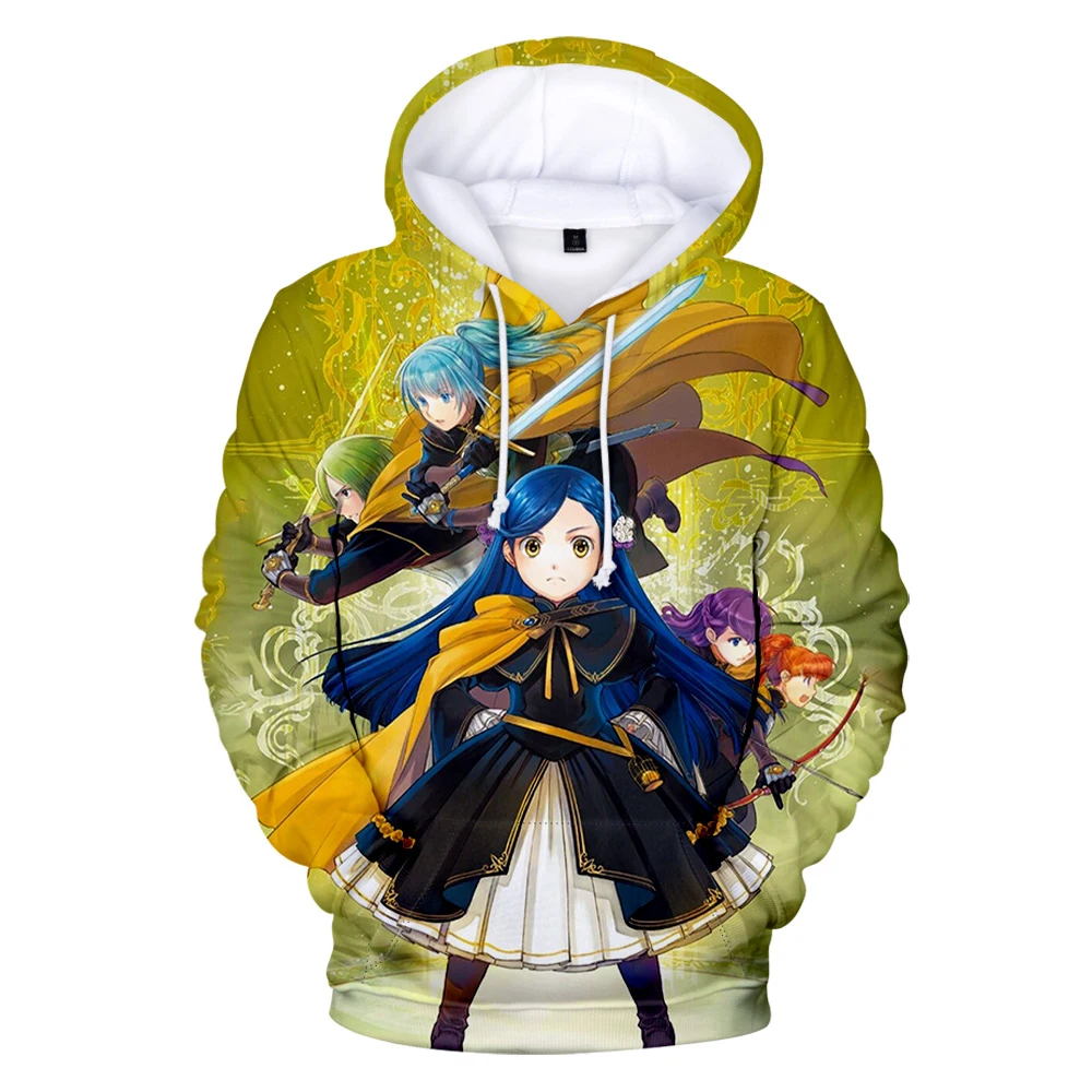 Anime Ascendance of A Bookworm 3D Print Oversized Women/Men Hoodie Sweatshirt Streetwear Hip Hop Pullover Hooded Jacket Outwear