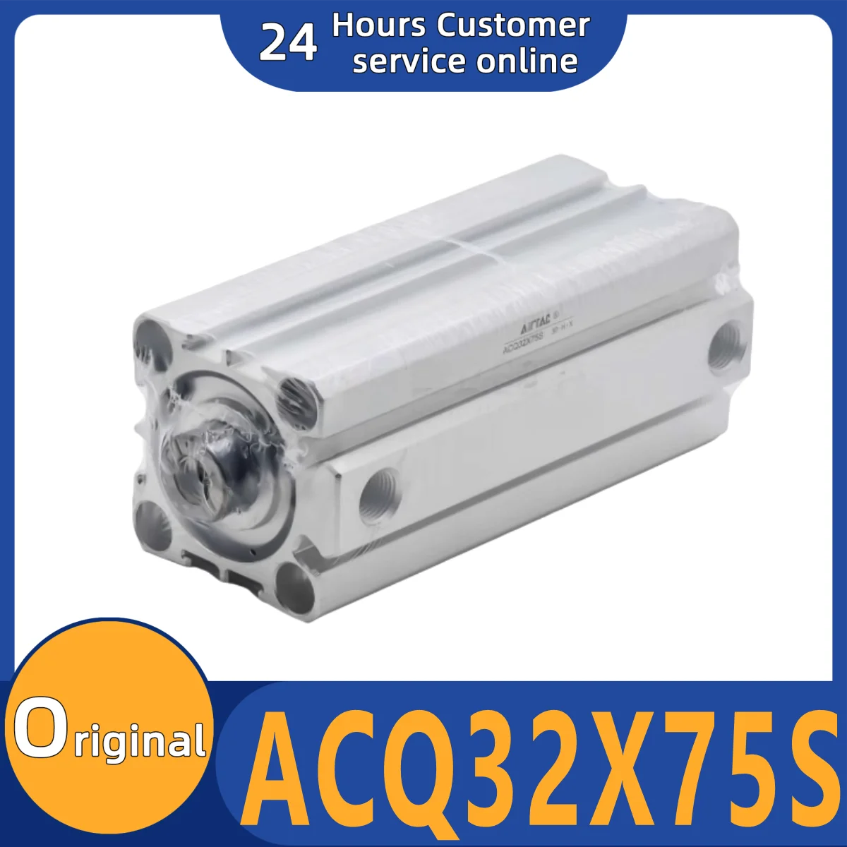 

Brand new original thin cylinder ACQ32X75S ACQ32X80S ACQ32X90S ACQ32X100S