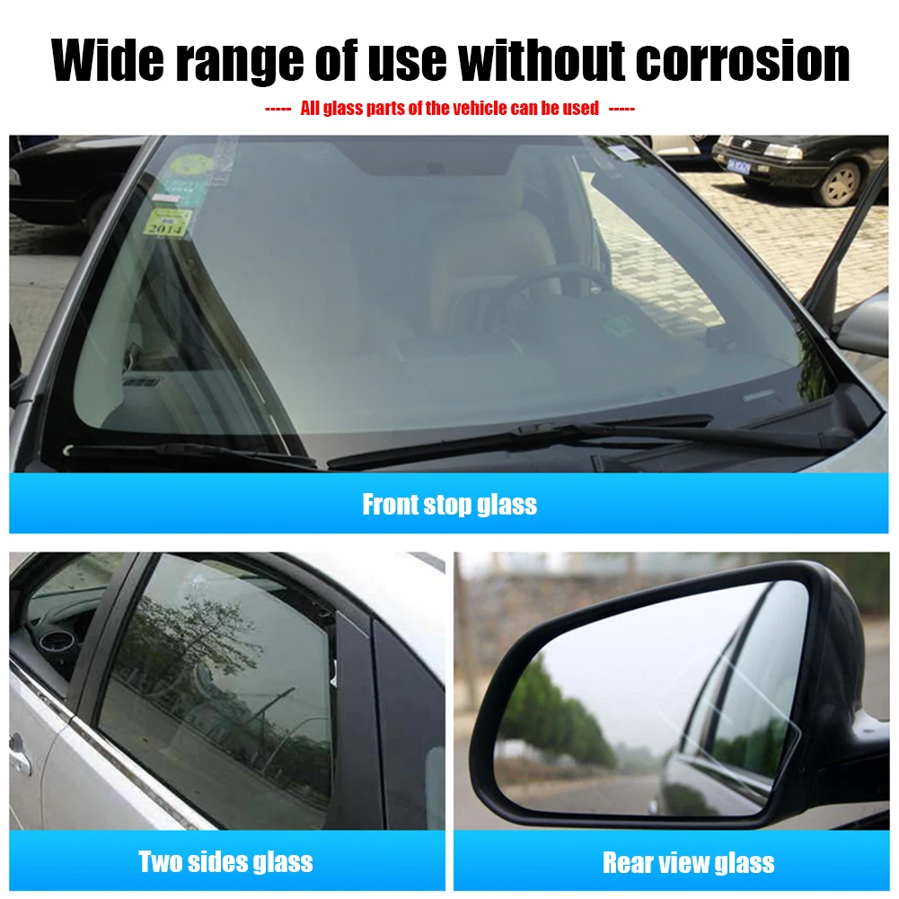 50/100ML Windshield Coating Agent Waterproof Rainproof Car Hydrophobic Coating Agent Side Mirror Window Glass Oil Remover