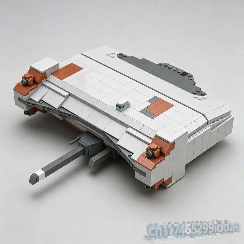 658PCS Navy Warship Frigate MOC Creative Building Blocks Model Custom Puzzle DIY Assembly Toy Collectible Display Special Gift