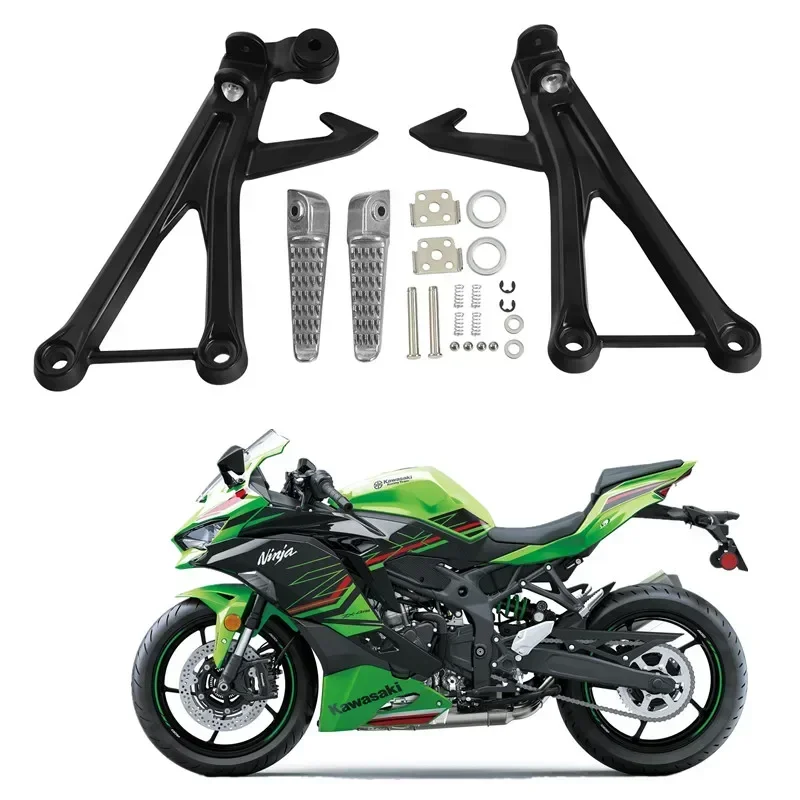 

Для Kawasaki Ninja ZX-4RR 2023, детали мотоцикла, подножки для заднего пассажира, кронштейн педали