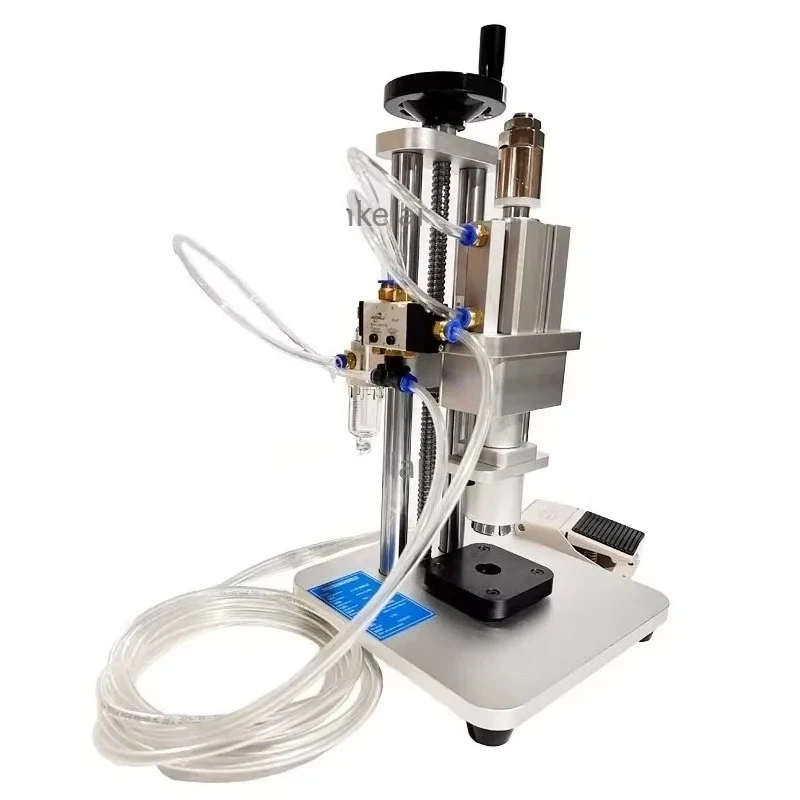 Pneumatic 20mm Flip Top Aluminum Plastic Cap Crimping Machine 10ml Vial Capping Machine
