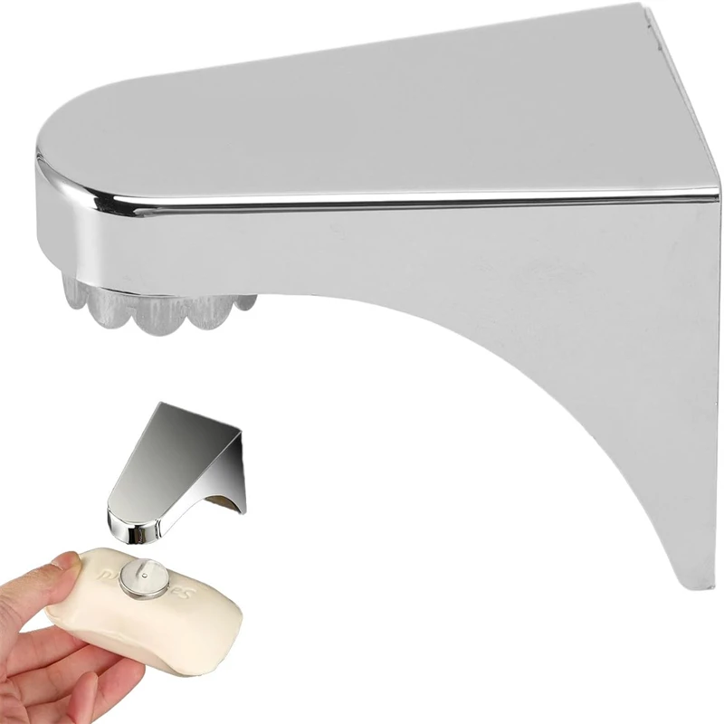 강력한 흡입 마그네틱 비누 받침대 벽 마운트 비누 상자, 디펜서 욕실 비누 접시 보관 랙, 1 개 