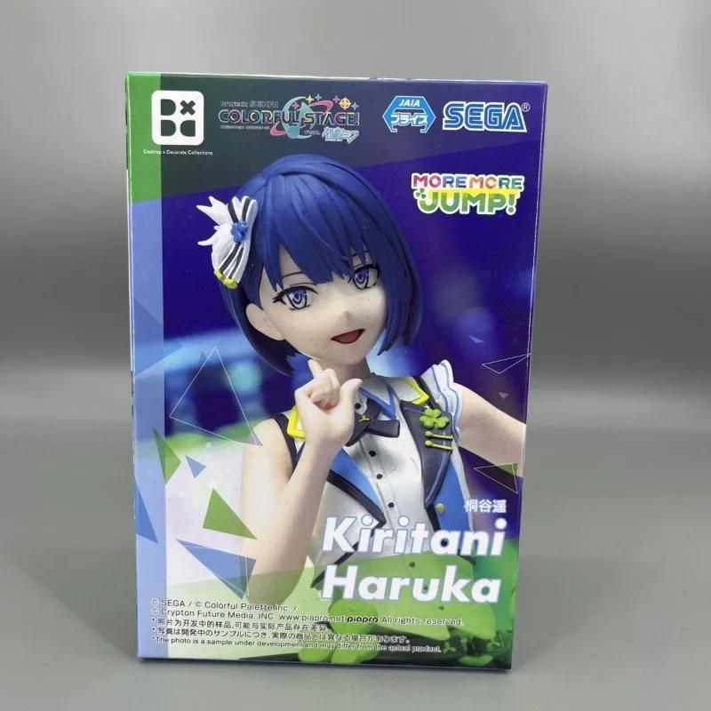 Bandai japonés Banpresto Kiritani Haruka SEGA paleta colorida colección de muñecos decoración chico juguete para regalo figuras de acción adornos