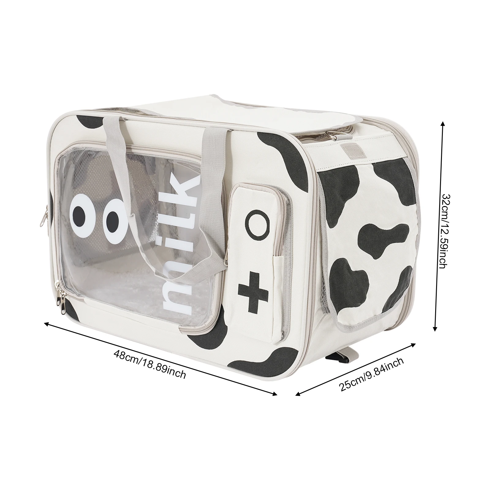 ペット用バックパックキャリア 48x25x32cm、折りたた - Running Gear Dog のレビューと価格