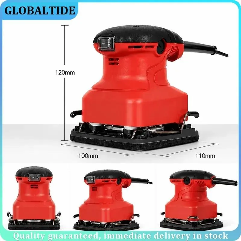 Electric Sander High Power Mini Polishing Machine Woodworking Tool Furniture Wall Metal Polisher Electric Sanders Buffer Sander
