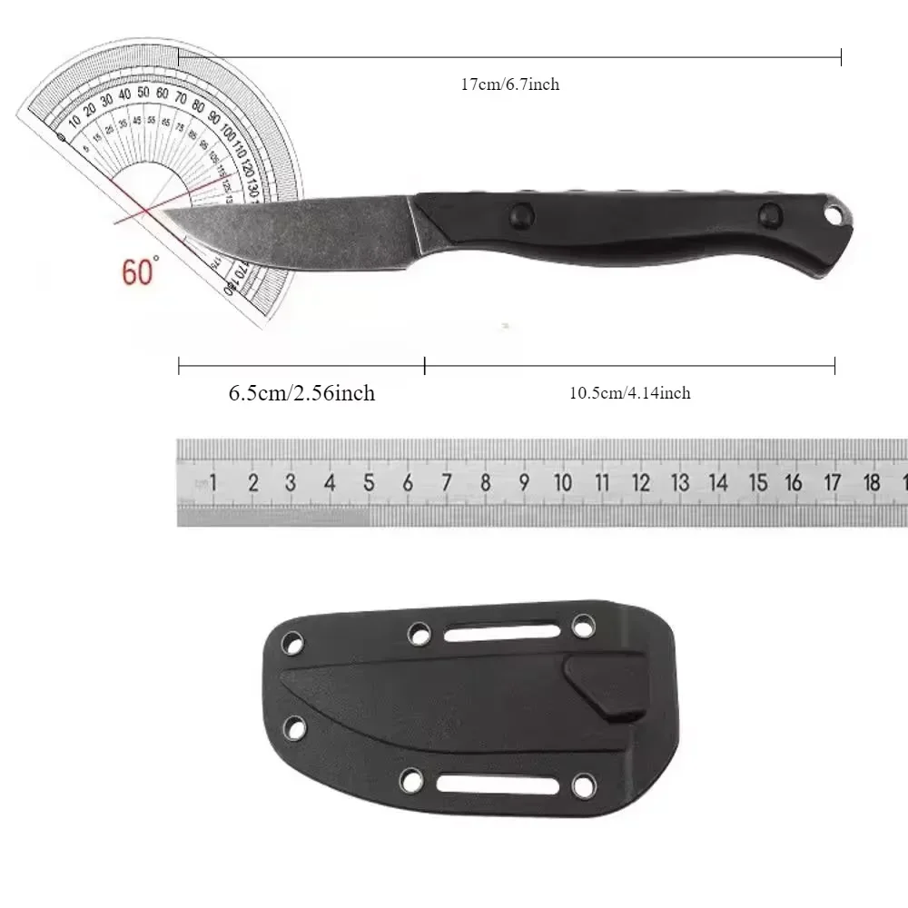 New Pocket Knife Fixed Blade Hunting Knife CPM-154 Steel Survival Knives Outdoor Camping Knife Tactical EDC Tools