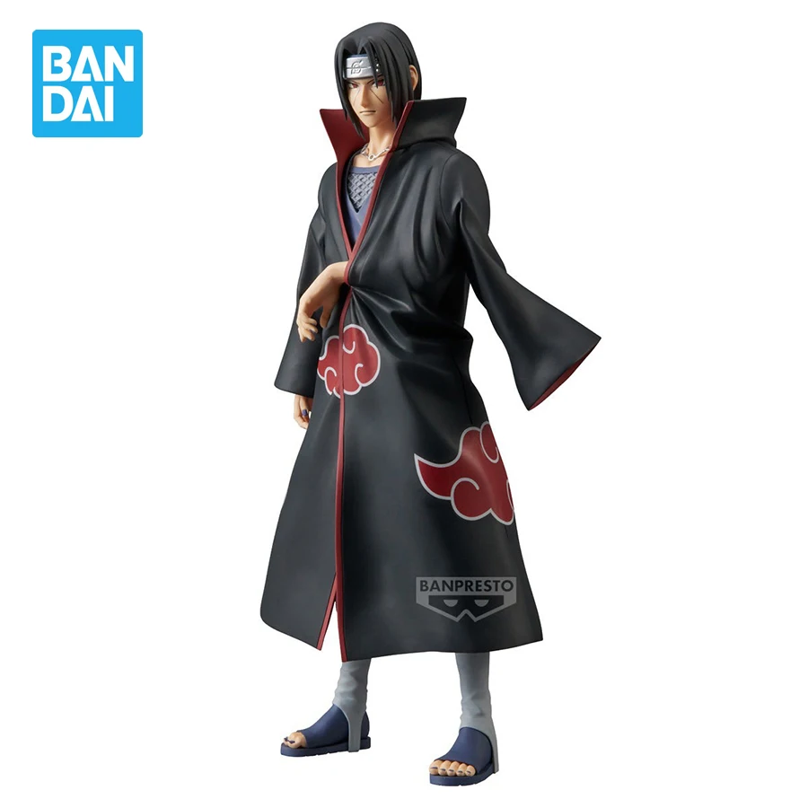 Banpresto-figuras de acción de Naruto Shippuden, juguetes de modelos coleccionables de PVC, Grandista, Uchiha, Itachi, 280mm