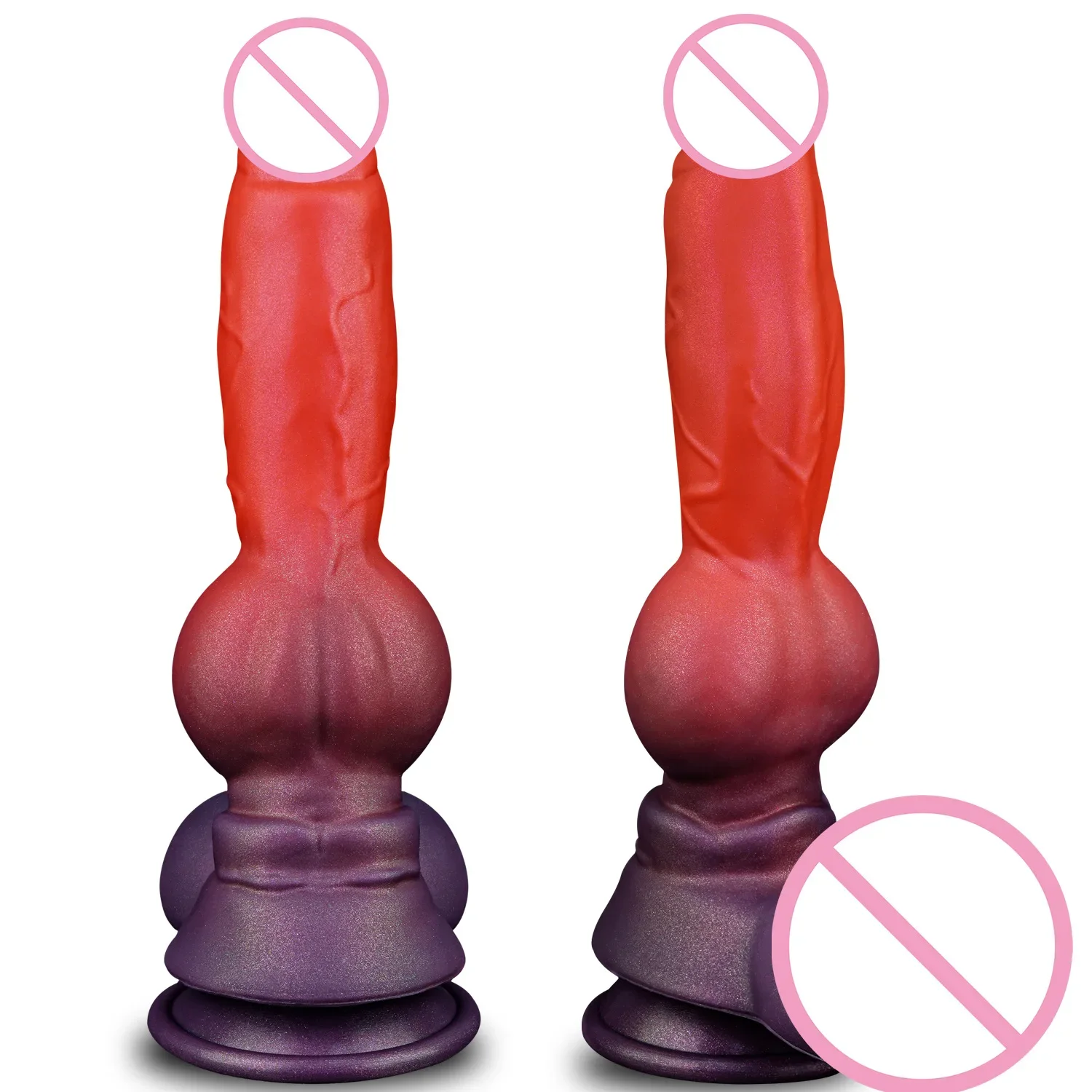 Liquid Silicone Large Diameter Penis Anal Plug Waterproof Manual Insertion Self-Lubricating Toy for Couples And Solo Play