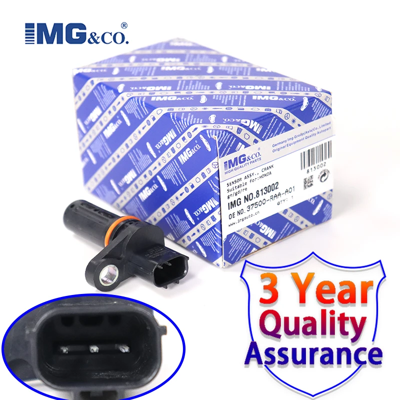 IMG Brand Crankshaft Position Sensor For Honda For Accord Jazz FIT Odyssey Civic CRV 2003-2011 37500-RAA-A01 37500-PNC-006