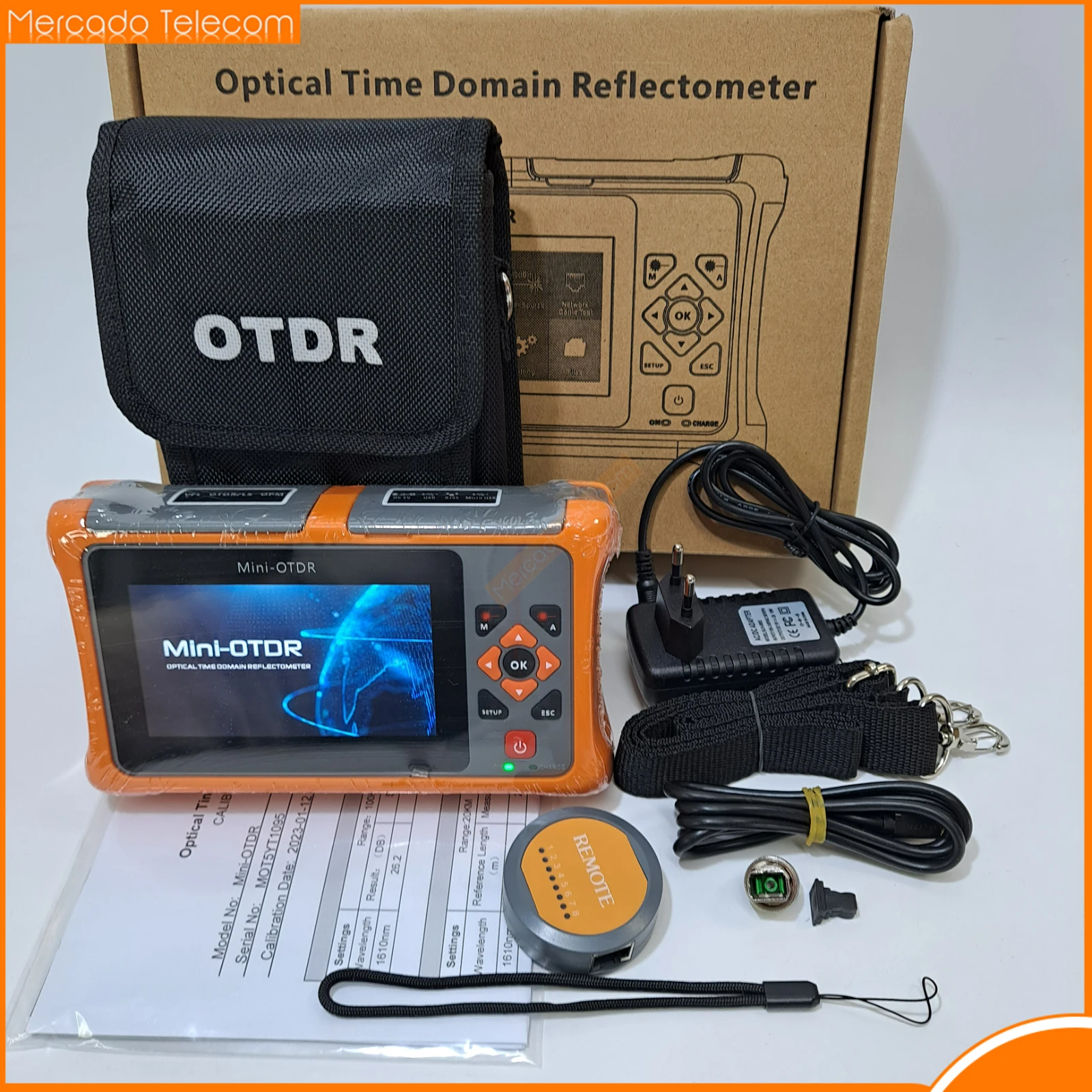 

Mini OTDR Optical Time Domain Reflectometer Function Mini OTDR1310/1550nm26/24dB Fiber Tester