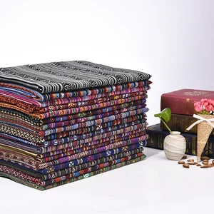 Bointy Stright Jacquard Fabric, Dây hình học, Tigned to Eating, Trang trí nhà, Dệt may trên mét, Phong cách dân tộc 12 Brodery màn hình bán hàng chính - 7