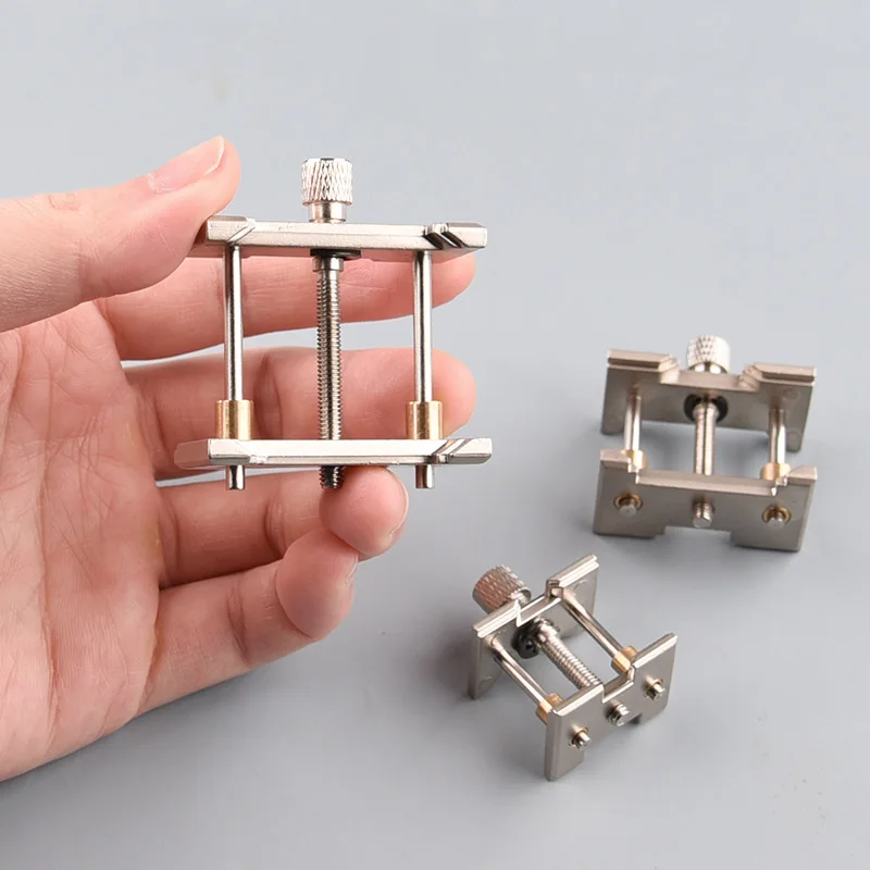 Stainless Steel Watch Engine Core Base Multi-Functional Fixed Seat Watch Repair Tool Small, Medium and Large Three-Piece Watch D