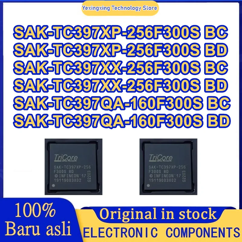 

SAK-TC397XP-256F300S BC BD SAK-TC397XX-256F300S BC BD SAK-TC397QA-160F300S BC BD BGA-292 Микросхема 100% новый оригинальный в наличии