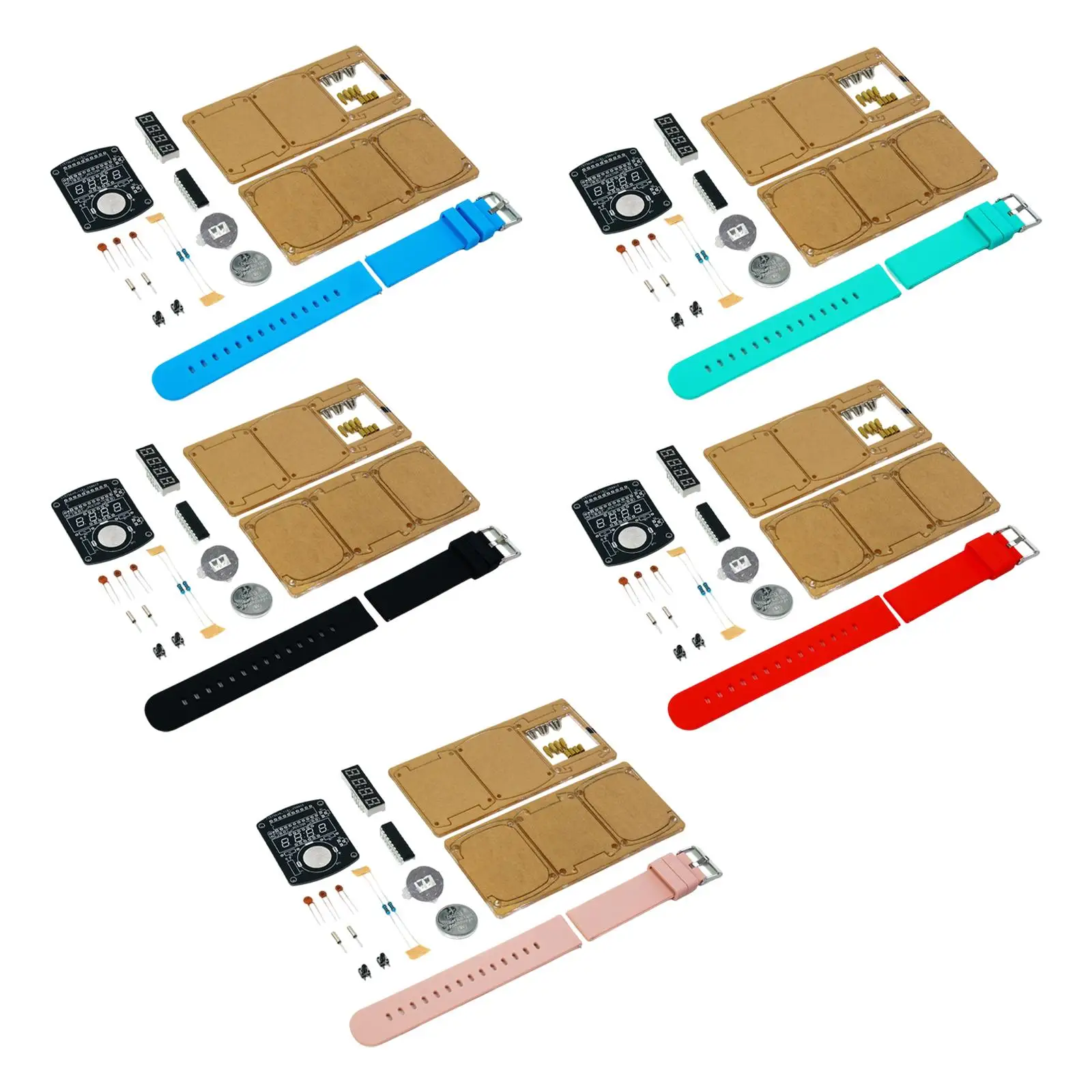 مجموعة الساعات الإلكترونية DIY هدية مجموعة التعلم الإلكترونية للتعليم المدرسي #2