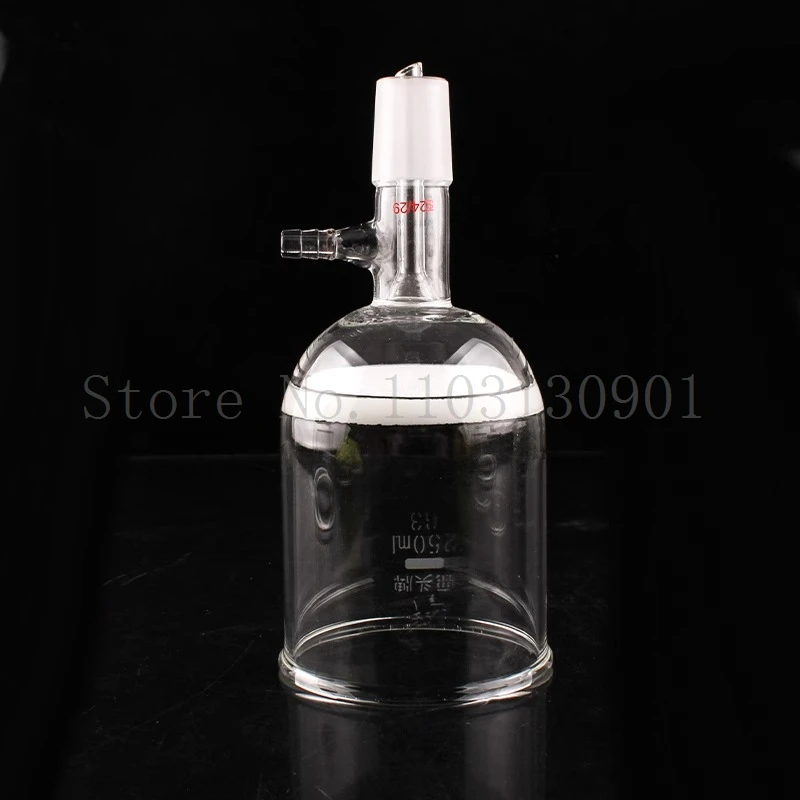 Entonnoir filtrant G3 à noyau de sable en verre, joint standard 19 #/24 #, pièces de filtre de laboratoire, 30ml-1000ml