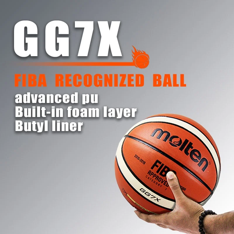 GG7X GG6X GG5X High quality official PU leather basketball training/men and women