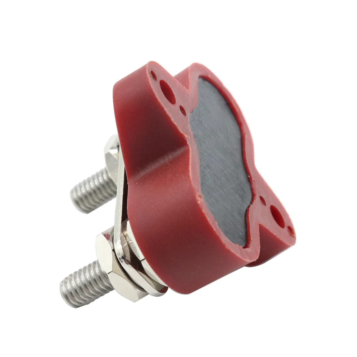 

48V Dual Terminal Power Distribution Heavy Duty Glass Fiber Nylon For Trucks Rvs Boats Bar Terminal