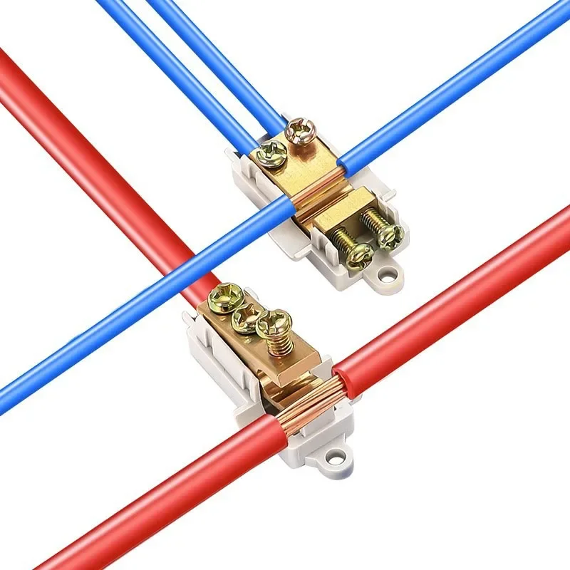 T-type High power branch terminal wire terminal Quick Junction Box Terminal Block Electric Cable CONNECTORS Splitter All copper