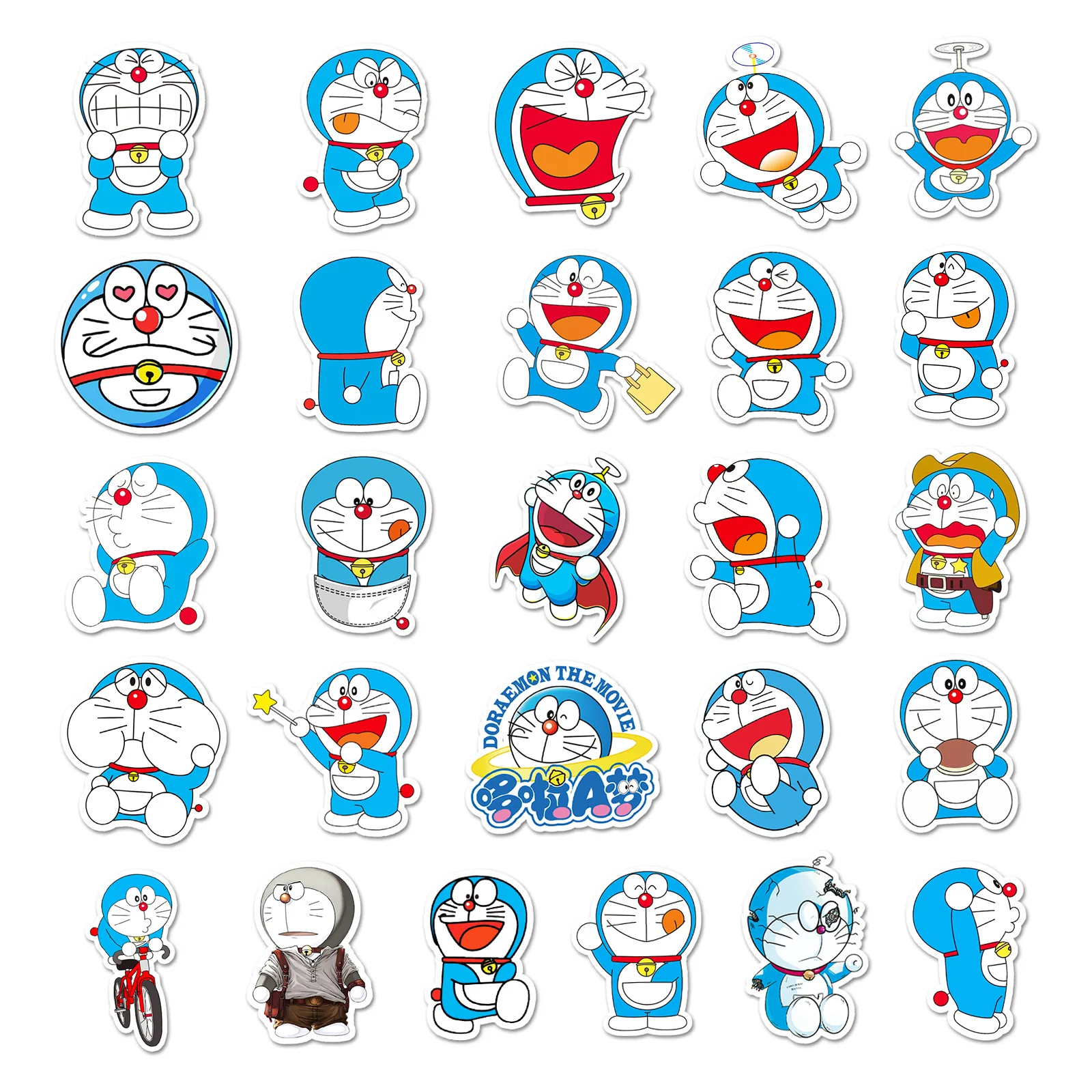 10/52 قطعة عبقور أنيمي الكتابة على الجدران ملصقات مضحك الرسوم المتحركة الكرتون مائي DIY بها بنفسك الأمتعة الهاتف الغيتار سجل القصاصات الكلاسيكية ألعاب أطفال