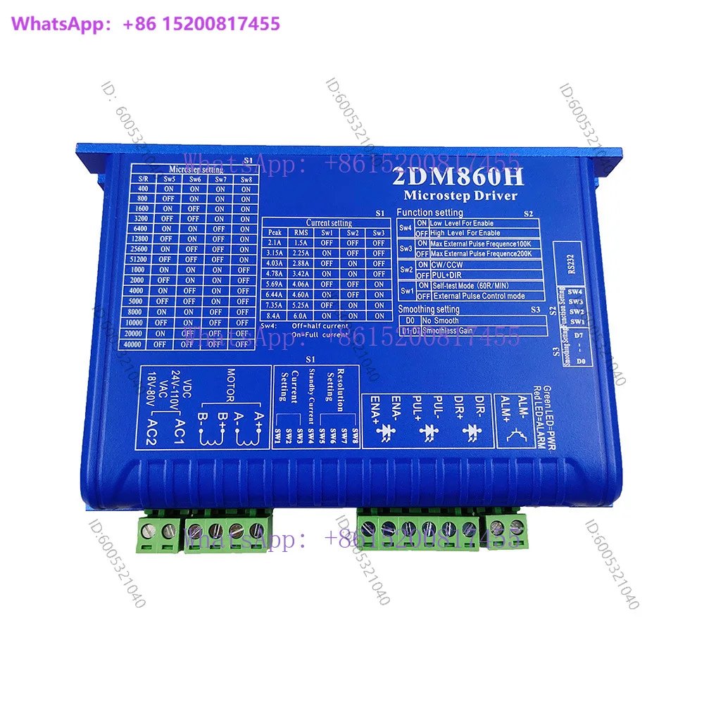 Original Jiemeikang genuine 2DM860/2DM860H driver CNC engraving machine high current