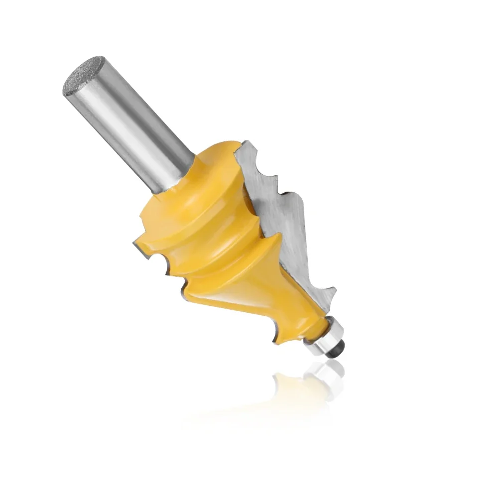 LAVIE 1 Stück 1/2" 12mm Schaft Halbrundfräser, Rundkantenfräser für Holzbearbeitung für Schrank- und Möbelkanten – Detail 4