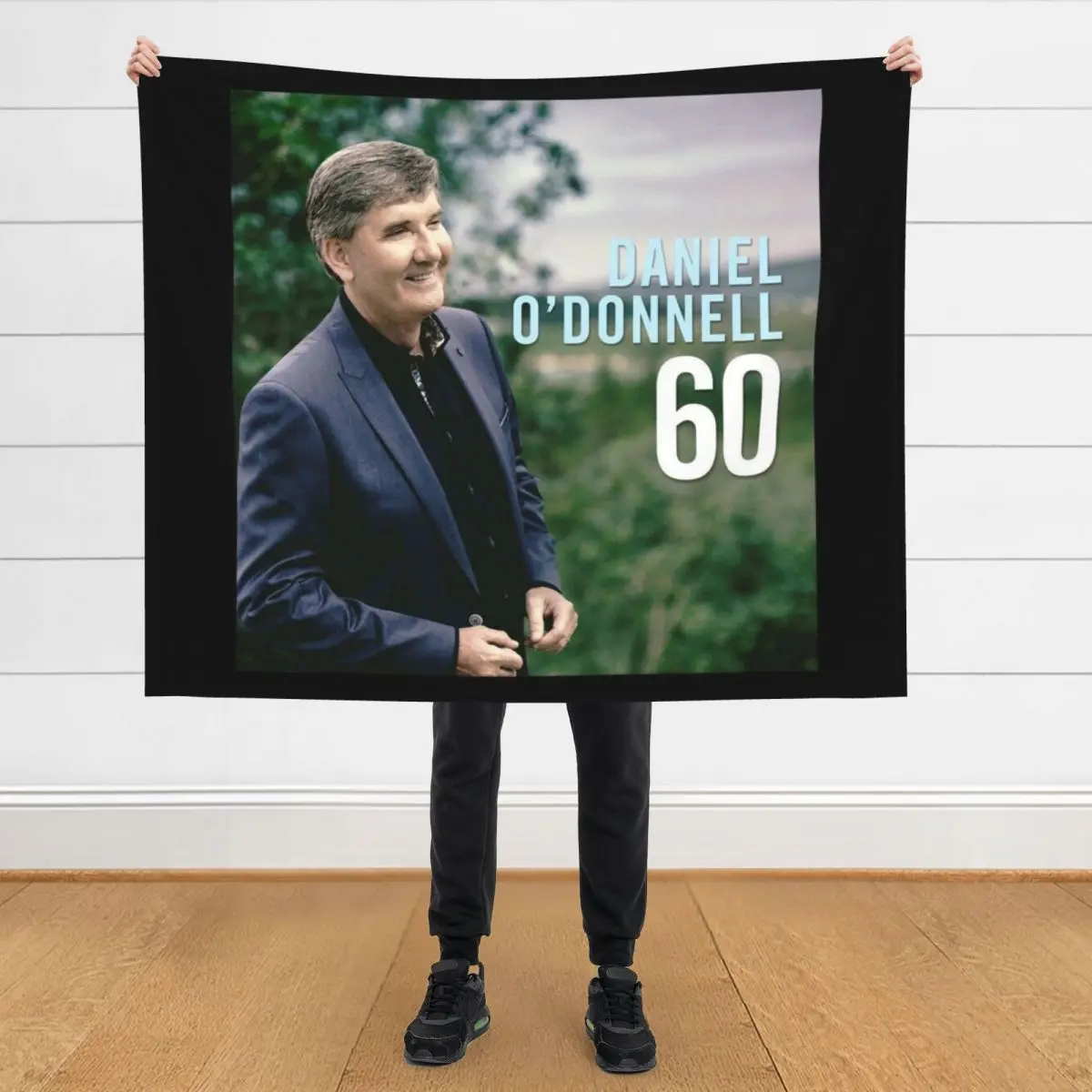 

Daniel O'Donnell 60 Throw Blanket Soft Plush Plaid Multi-Purpose Winter beds Blankets
