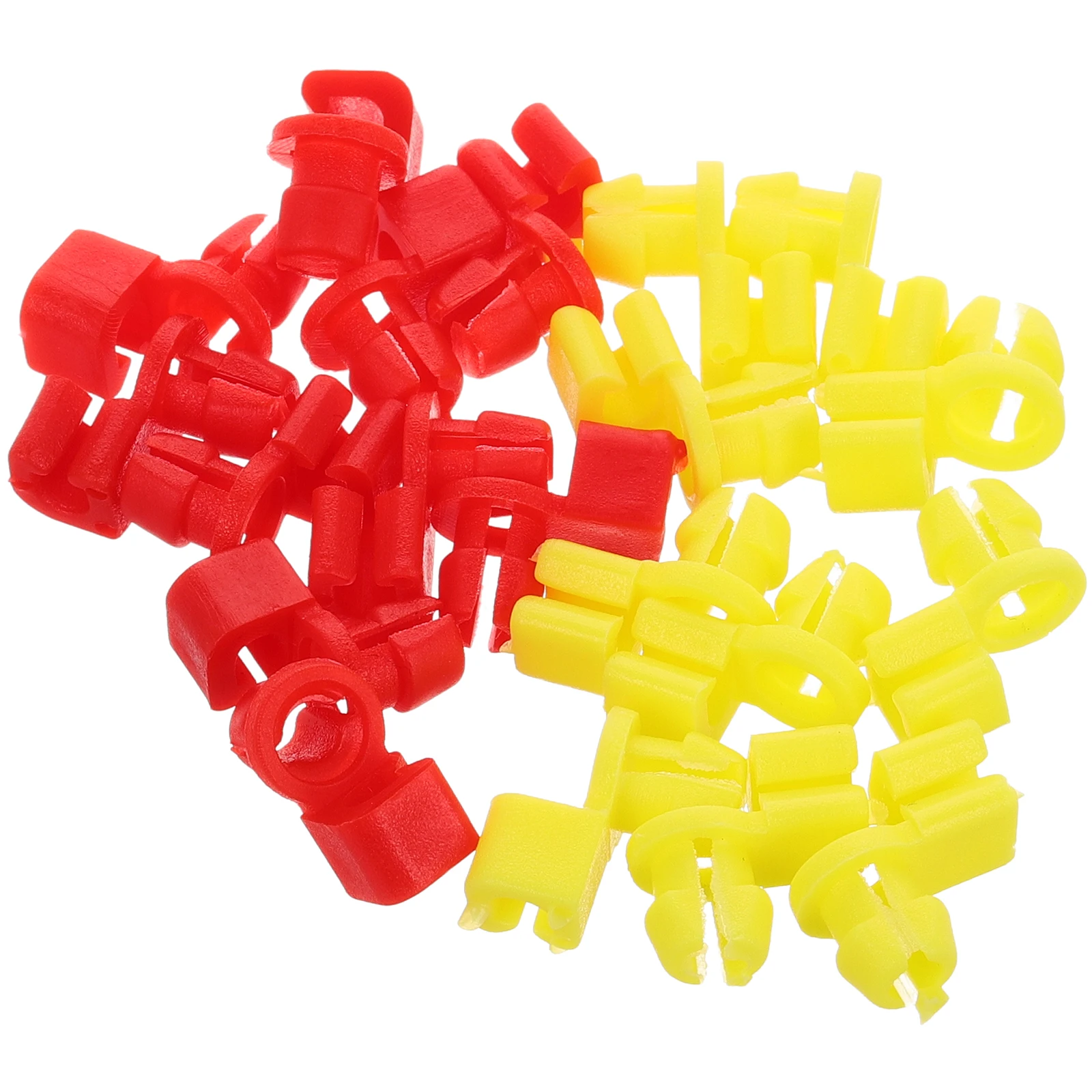 

20pcs Car Door Lock Clips 4mm Plastic Retainer Rods Left Right Doors Truck Accessories Replacement Tailgate Handle