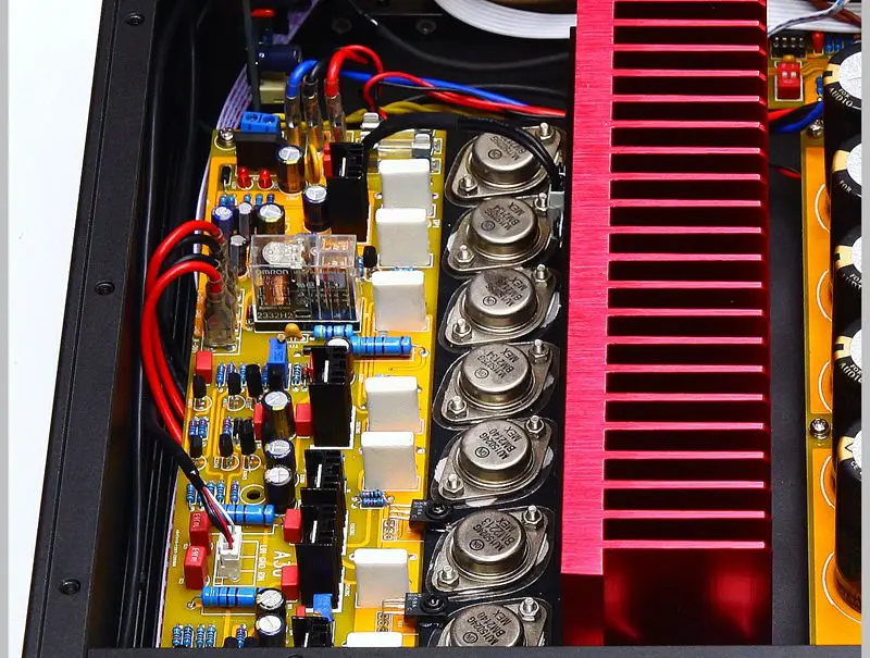 Amplificador audiófilo de alta fidelidad E800 combinado con uso doméstico de alta potencia HiFi