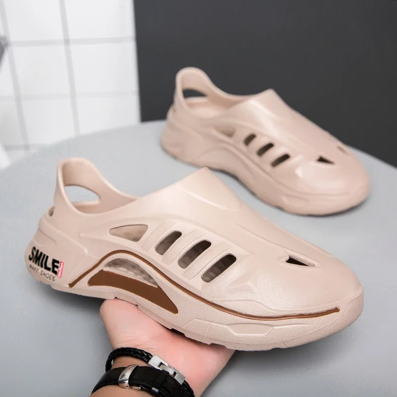 Hobibeaer-zapatos de verano para hombre, zapatillas de diseñador para adolescentes, sandalias de playa, chanclas de tenis, 2024