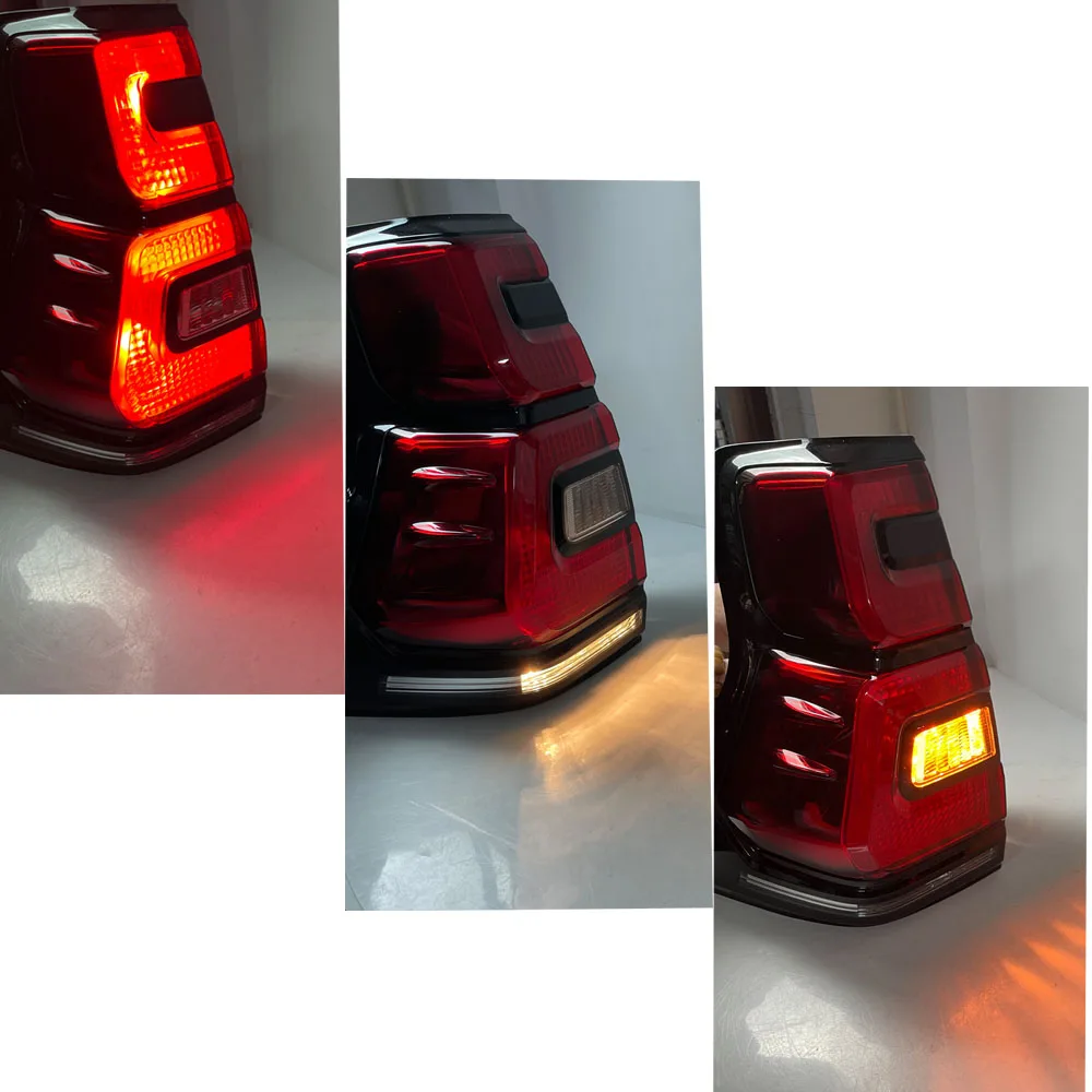 Car LED Rear Lights for Toyota Land Cruiser Prado 2017-2020 81561-60C30 81551-60C30 GDJ150L GRJ150L TRJ150L  J150 Tail Lamp 2PCS