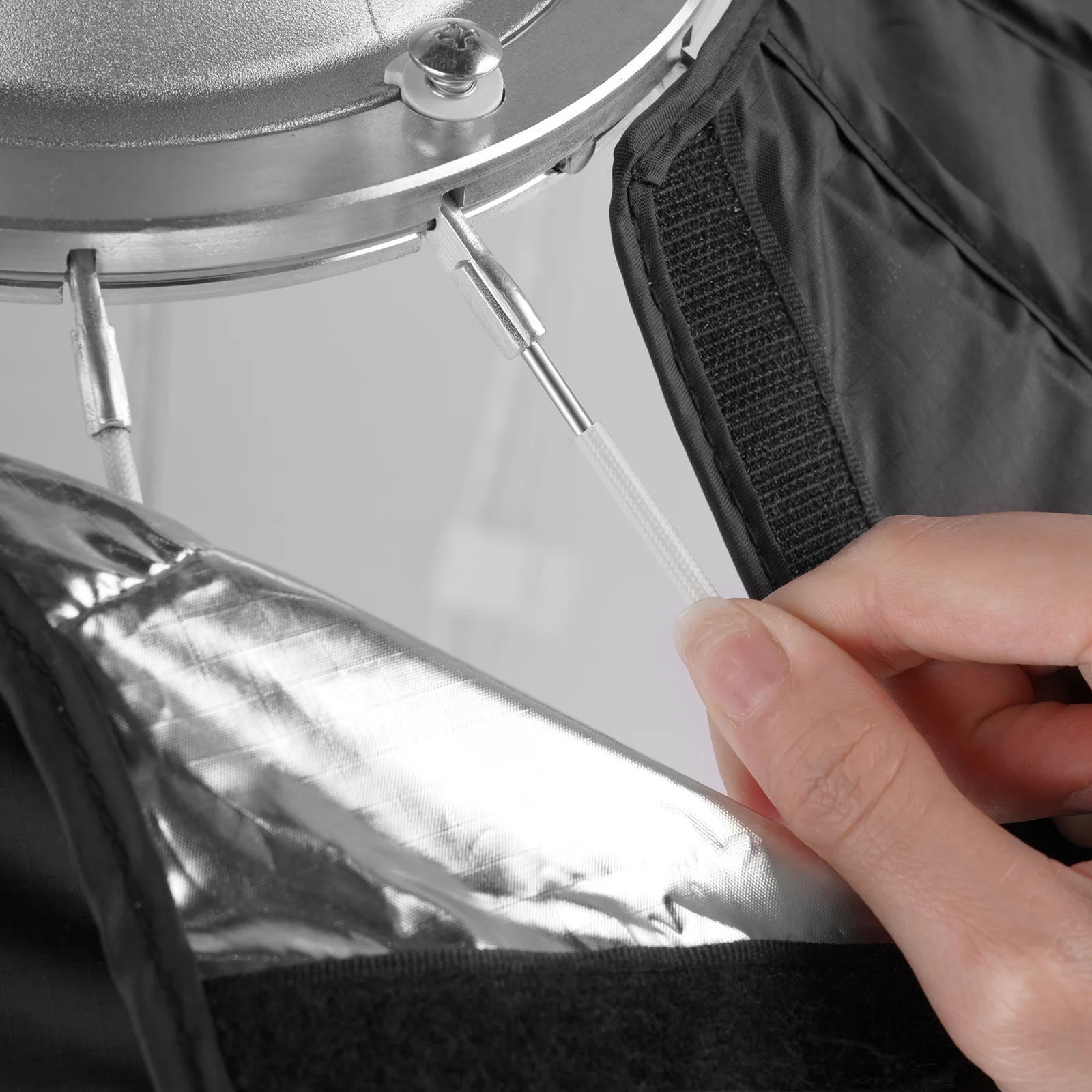 Selens 50/65/80cm esfera softbox com pano de sombreamento dobrável lanterna bola difusor para estúdio de fotografia flash