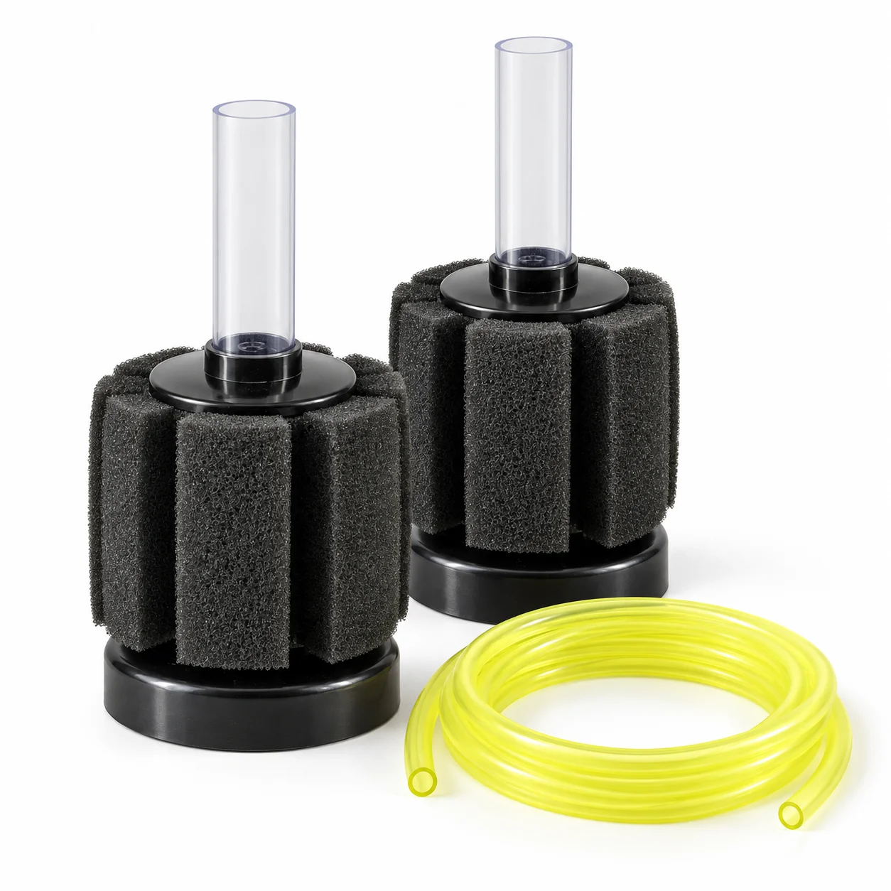 Betta Fish Tank - 2PCS Aquarium Sponge Filter Kit with