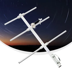 HYS UHF High Gain Foldable Yagi Antenna 400-470Mhz 70cm Outdoor Directional Yagi for Amateur Radio Repeater System Scanner