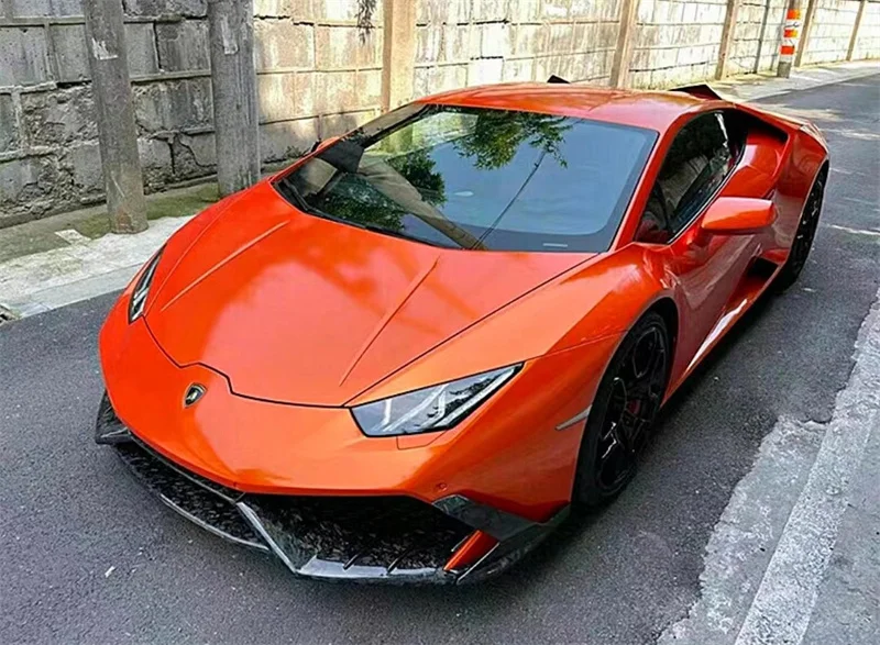 

Используется для Lamborghini Huracan LP610, обновленный M-образный комплект переднего разделительного диффузора из углеродного волокна для губ