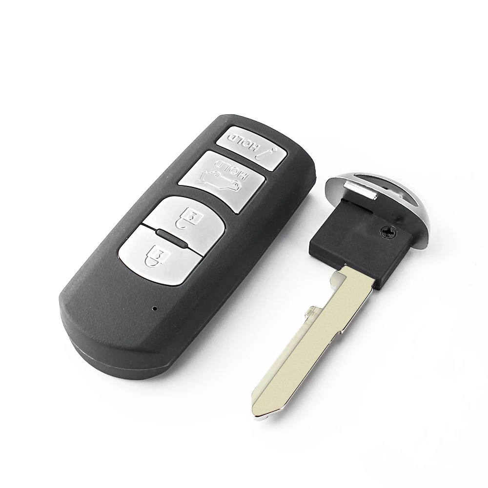 KEYYOU Remote Key For Mazda CX-5 2016-2019 CX-9 WAZSKE13D01 D02 WAZSKE13D01/D02 315Mhz ID49 Chip 3/4 Buttons