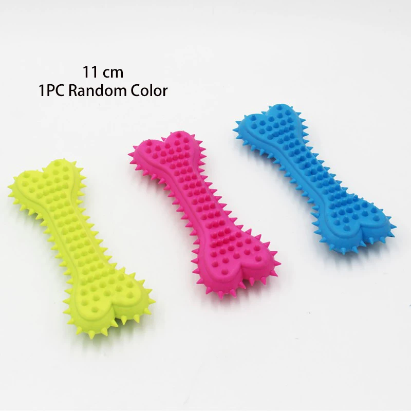 Juguetes para perros pequeños, juguete indestructible para perros, limpieza de dientes, juguetes de entrenamiento para masticar, suministros para mascotas