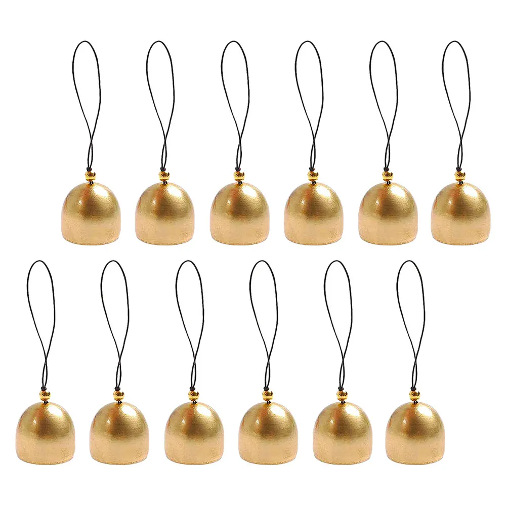 

12pcs Bells 2 85CM Christmas Christmas Bell Tree Decor Small Crafts Jingle Bell DIY Hanging Accessories