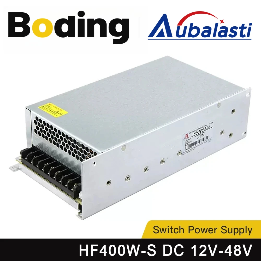 

Aubalasti 400W Switch Power Supply HF400W-S 12V 24V 36V 48V Single Output for Industrial Control Communication Display Screen