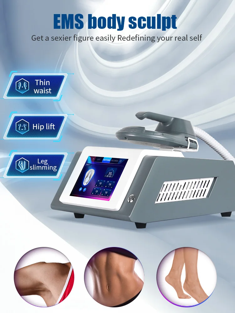 EMS Body Sculpt Machine15 Telsa 200HZ 6500W Professional กล้ามเนื้อกระชับสัดส่วนอุปกรณ์ลดน้ําหนัก