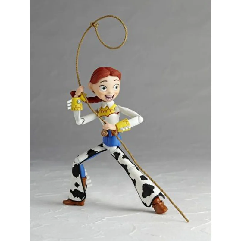 KAIYODO Original REVOLTECH Jessie 145mm Anime figura de acción modelo de ensamblaje juguetes modelo regalos para niños