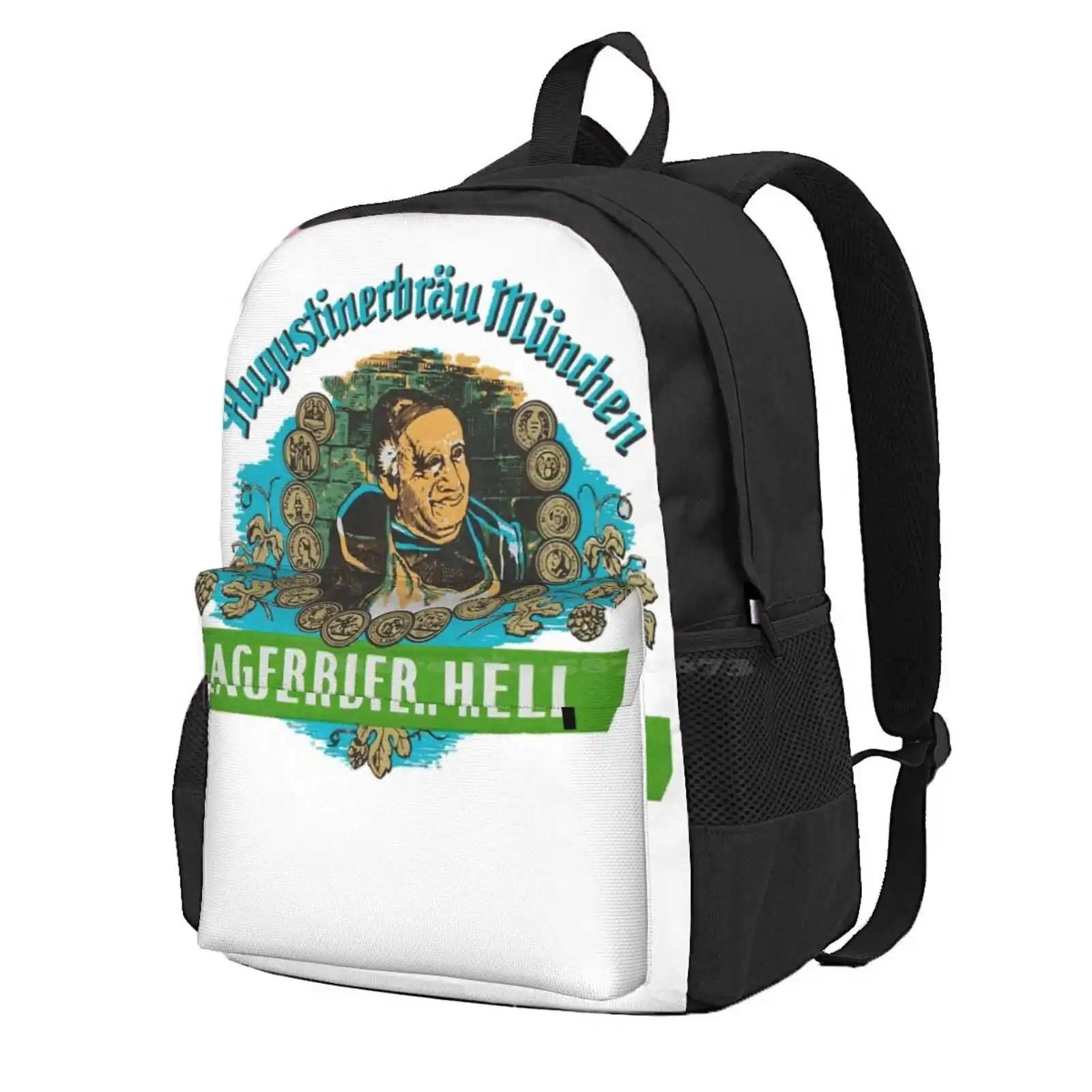 Augustiner-Munich-Beer...Lagerbier-Hell-Essential Hot Sale Schoolbag Backpack Fashion Bags Augustiner Munich Beer Lagerbier