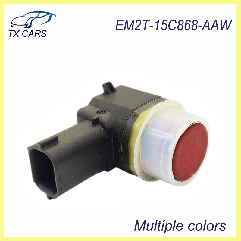

Shiny Red EM2T-15C868-AAW PDC Parking Sensor Radar For Ford Focus Edge Mondeo MK5 Car Accessories EM2T15C868AAW