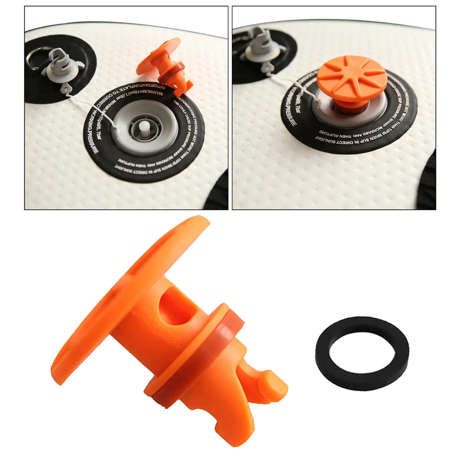 

Inflatable Paddle Board Fast Deflation Valve Air Release Valves W/ Washer