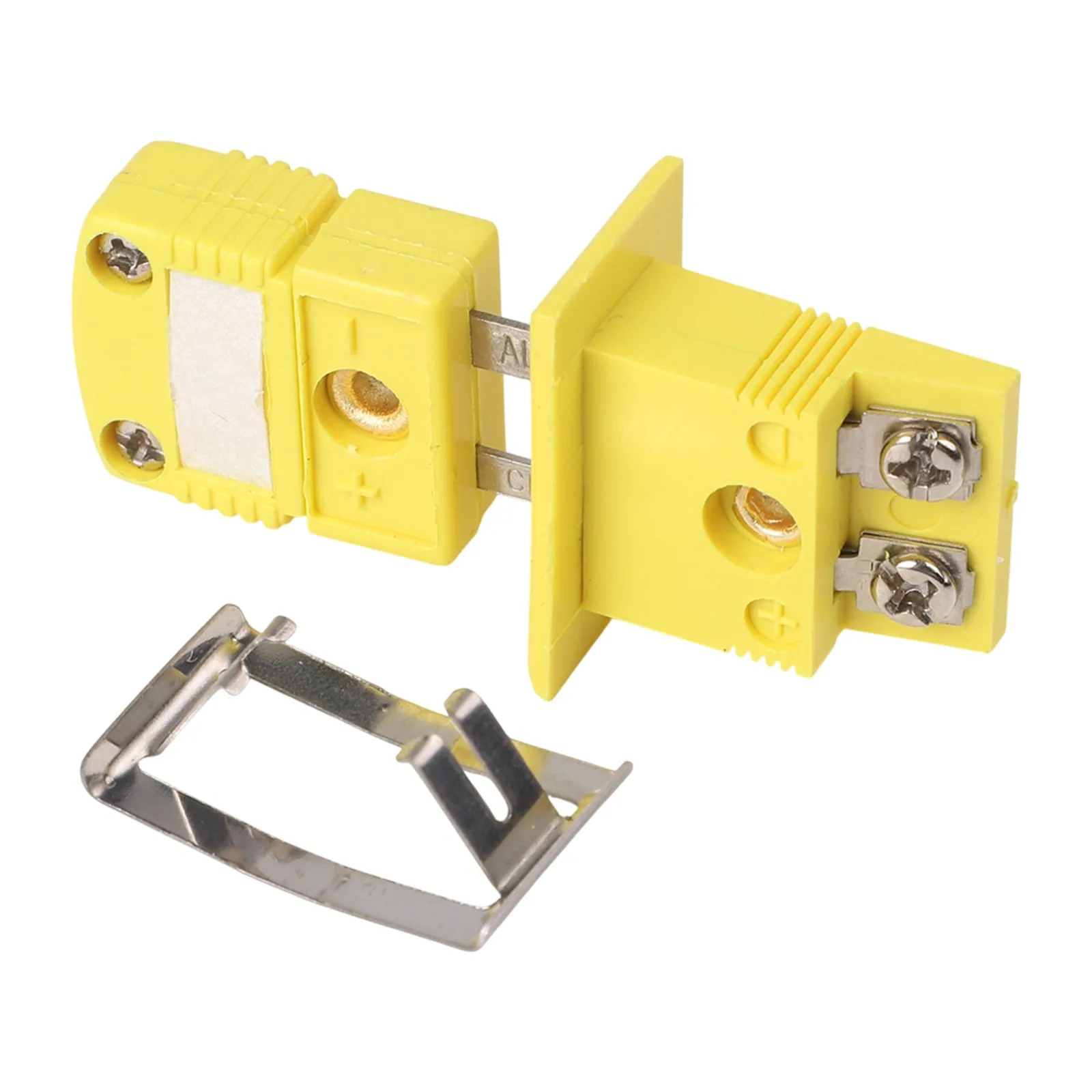 K-type Panel Mount Connector Thermocouple Miniature Socket Panel Mount Connector Electrical Equipment Supplies