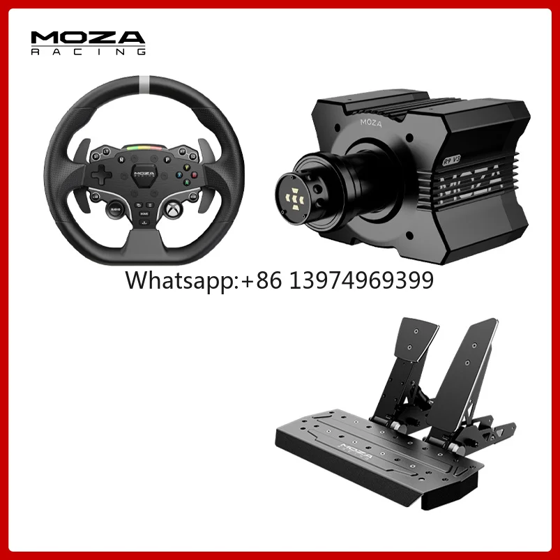R9 V3 Wheel Base Bundle Racing Game Simulator ESX Steering Wheel