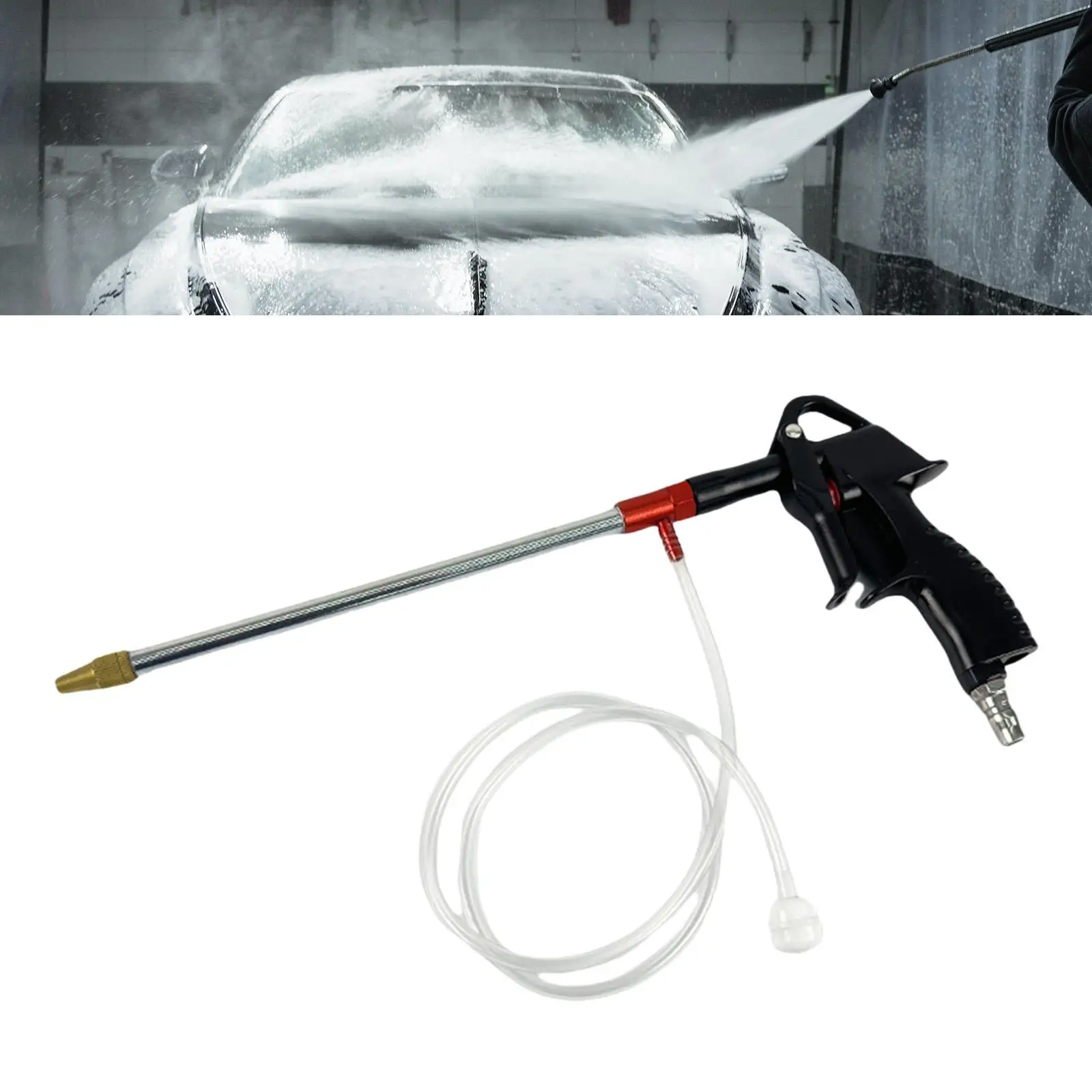 Handheld Pneumatic Compressed Air Cleaning Tool Metal Car Detailing Washer for Renault Duster Accessories