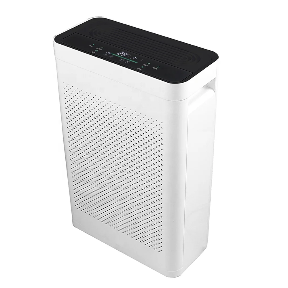Home Desktop Air Purifier with Activated Carbon Ionizer Mini Electric Installation for Home Use
